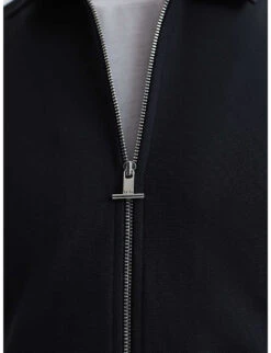 Reiss Lance Collared Slim-fit Woven Jacket -KOOPES Clothing Shop R04181674 NAVY ALT04