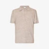 Sunspel Split-hem Short-sleeved Regular-fit Linen Polo Shirt