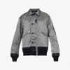 Sacai Spread-collar Boxy-fit Shell Bomber Jacket -KOOPES Clothing Shop R04182049 GREY M
