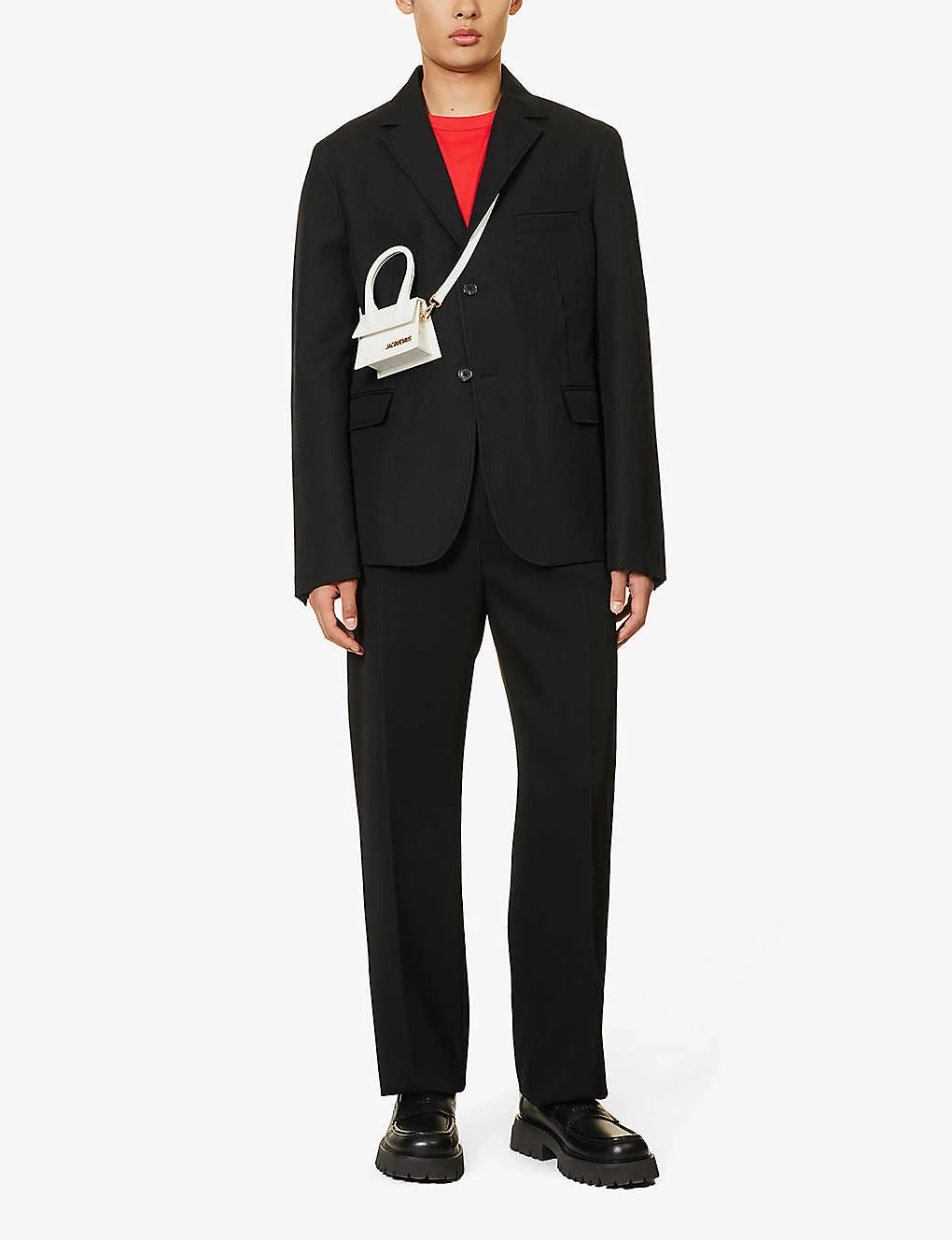 Jacquemus La Veste Disgreghi Raw-edge Regular-fit Wool Blazer 4 Jacquemus La Veste Disgreghi Raw-edge Regular-fit Wool Blazer - Image 2