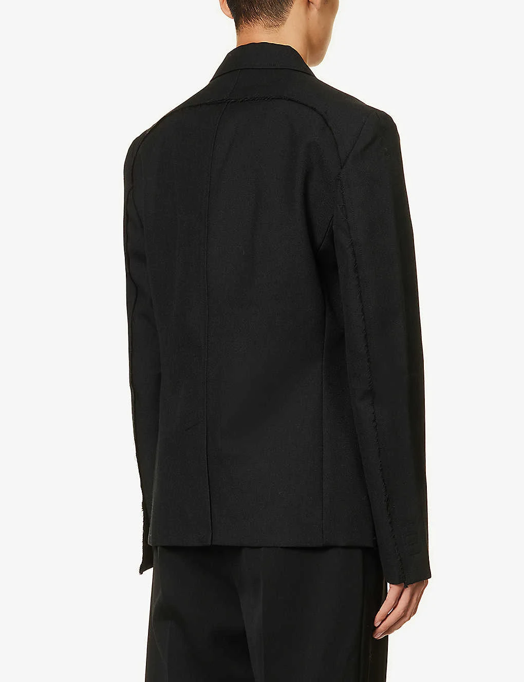Jacquemus La Veste Disgreghi Raw-edge Regular-fit Wool Blazer 6 Jacquemus La Veste Disgreghi Raw-edge Regular-fit Wool Blazer - Image 4