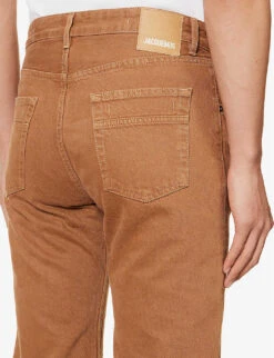 Jacquemus Le De Nîmes Fresa Regular-fit Mid-rise Jeans 11 Jacquemus Le De Nîmes Fresa Regular-fit Mid-rise Jeans -KOOPES Clothing Shop R04182841 CAMELBEIGE ALT04