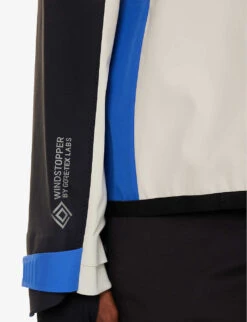 Granges Colour-blocked Hooded Stretch-woven Jacket -KOOPES Clothing Shop R04185991 WHITEBLACK ALT04