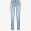 Replay Anbass Hyperflex Tapered-leg Slim-fit Stretch-denim Jeans 1 Replay Anbass Hyperflex Tapered-leg Slim-fit Stretch-denim Jeans -KOOPES Clothing Shop R04186397 MEDIUMBLUE M