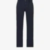 ELEVENTY New Chino Super-soft Regular-fit Stretch Cotton And Cashmere-blend Trousers