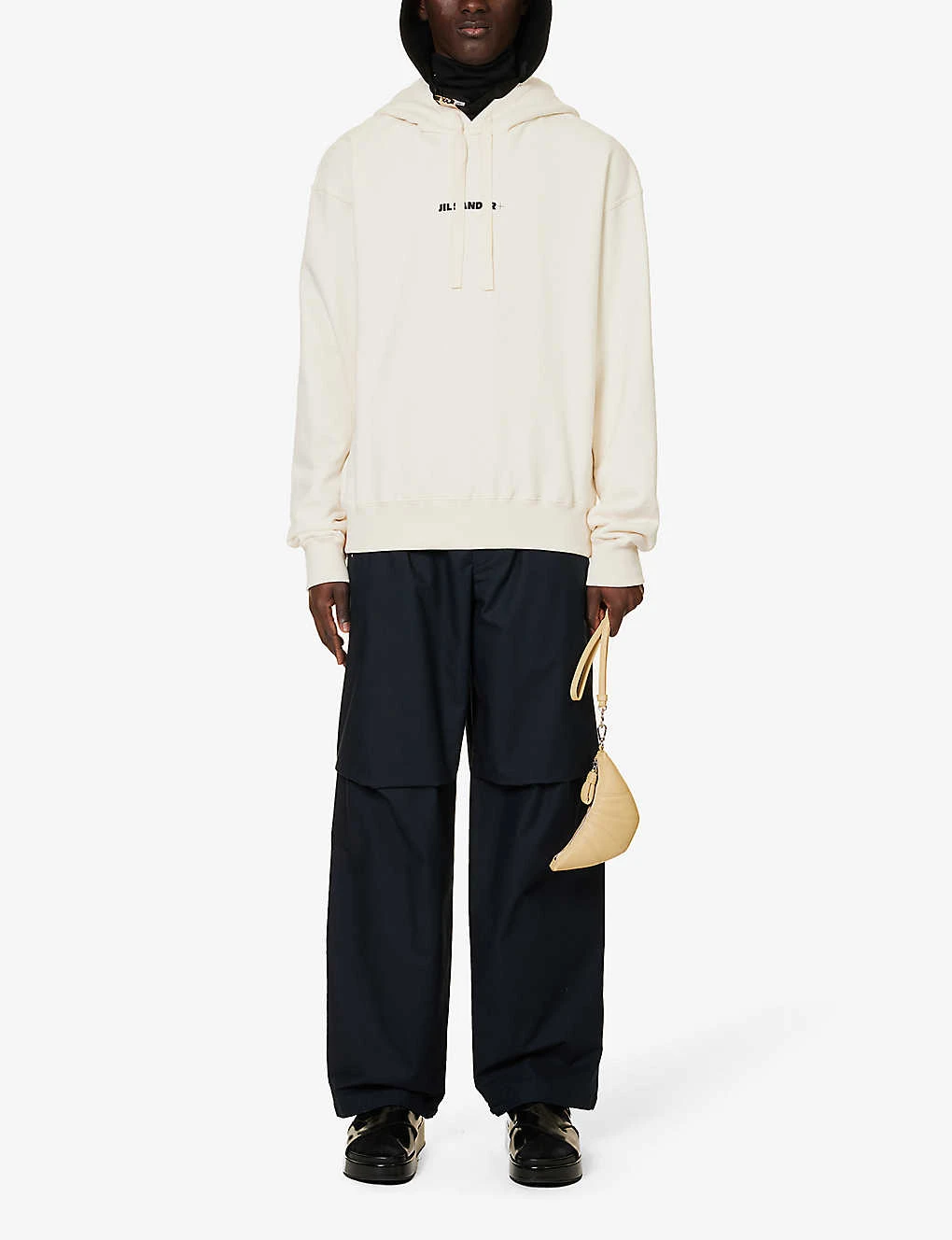 Jil Sander Drawstring-waistband Relaxed-fit Straight-leg Cotton Trousers 4 Jil Sander Drawstring-waistband Relaxed-fit Straight-leg Cotton Trousers - Image 2