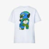 Nomoli Graphic-print Organic Cotton-jersey T-shirt -KOOPES Clothing Shop R04188272 WHITE M
