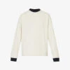Stone Island Marina Brand-print Long-sleeved Cotton-jersey T-shirt