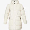 Stone Island Crinkle Reps Hooded Padded Shell-down Jacket -KOOPES Clothing Shop R04188745 PLASTER M