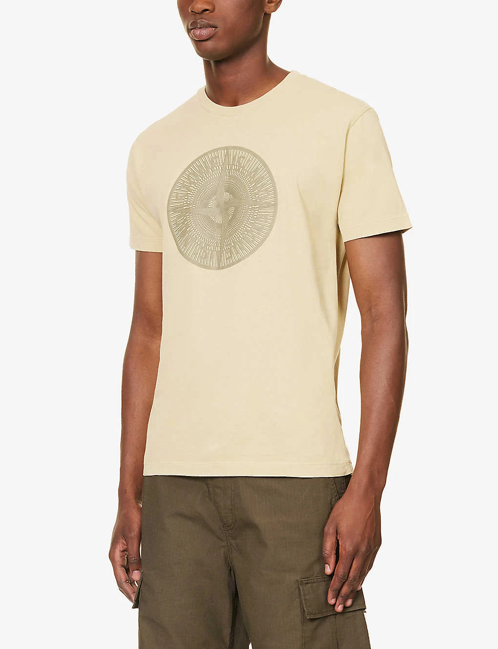 Stone Island Compass Graphic-print Cotton-jersey T-shirt 5 Stone Island Compass Graphic-print Cotton-jersey T-shirt - Image 3