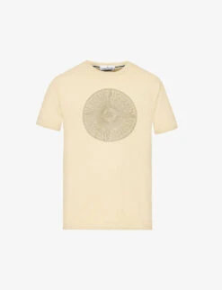 Stone Island Compass Graphic-print Cotton-jersey T-shirt
