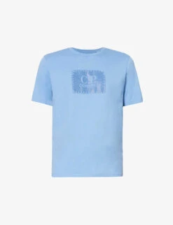 Graphic-print Crewneck Cotton-jersey T-shirt