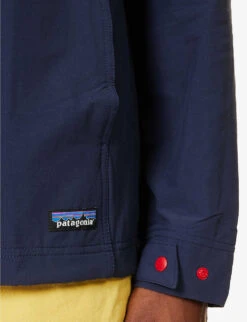 Patagonia Isthmus Funnel-neck Relaxed-fit Recycled-nylon Anorak -KOOPES Clothing Shop R04189537 NEWNAVY ALT04