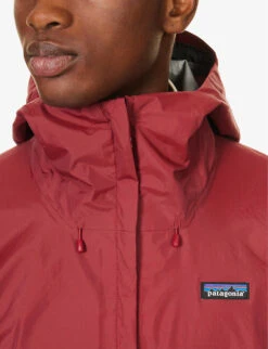 Patagonia Torrentshell 3L Brand-patch Regular-fit Recycled-nylon Hooded Jacket -KOOPES Clothing Shop R04189551 WAXRED ALT04