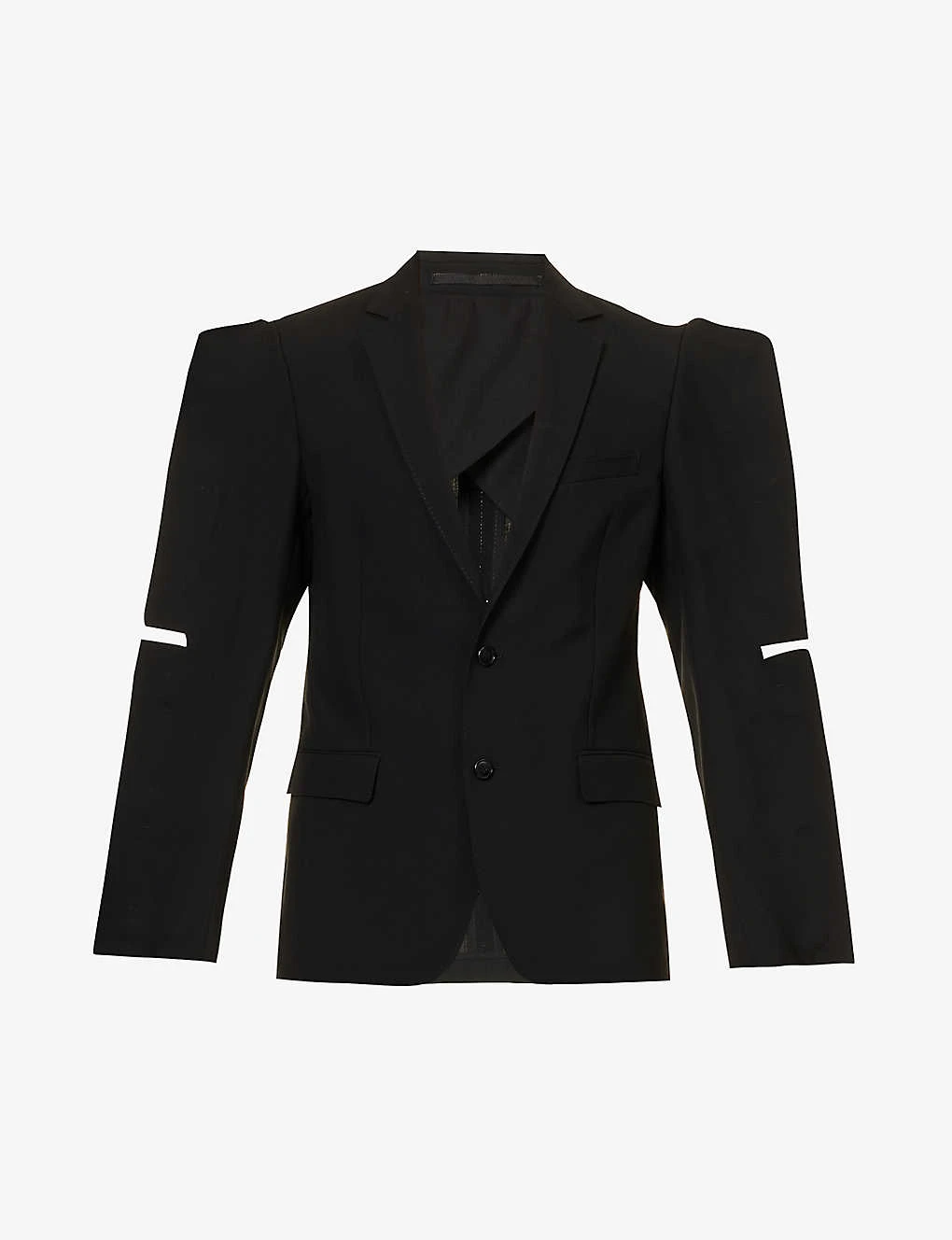 Icarus Padded-shoulder Slim-fit Wool Blazer 3 Icarus Padded-shoulder Slim-fit Wool Blazer