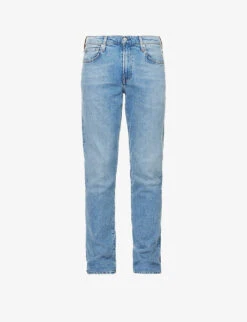 CITIZENS OF HUMANITY Adler Regular-fit Tapered Stretch-denim Jeans