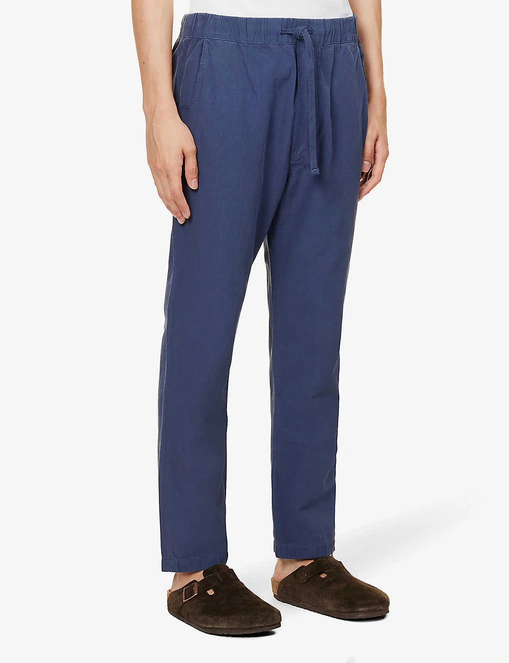 CITIZENS OF HUMANITY Delon Tapered-leg Mid-rise Cotton And Linen-blend Trousers 5 CITIZENS OF HUMANITY Delon Tapered-leg Mid-rise Cotton And Linen-blend Trousers - Image 3