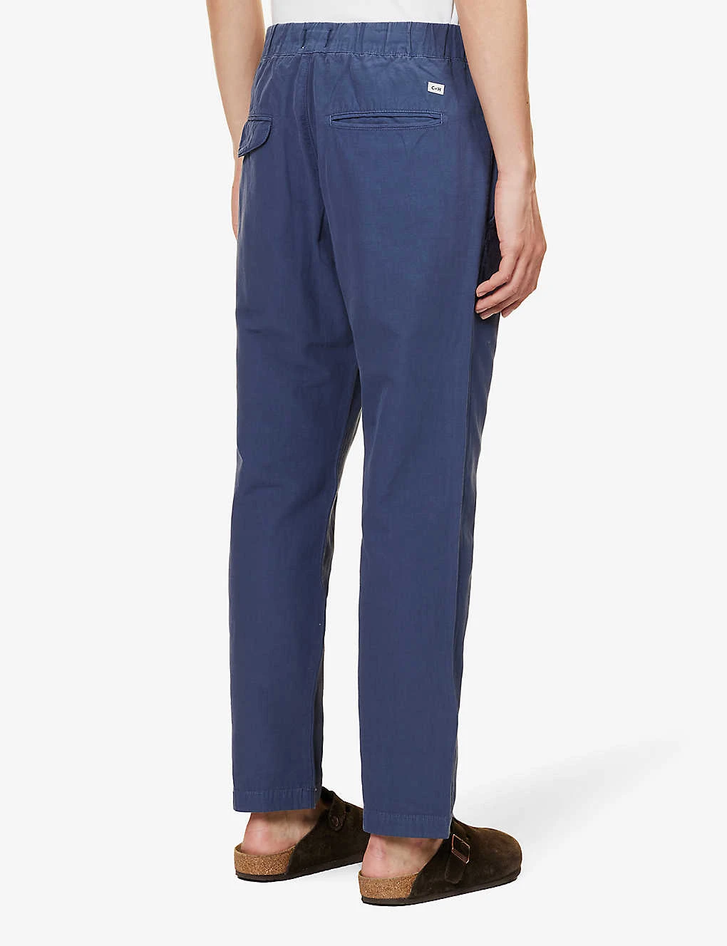 CITIZENS OF HUMANITY Delon Tapered-leg Mid-rise Cotton And Linen-blend Trousers 6 CITIZENS OF HUMANITY Delon Tapered-leg Mid-rise Cotton And Linen-blend Trousers - Image 4