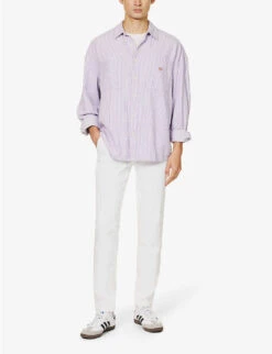 Paige Fraser Drawstring-waistband Slim-fit Stretch-woven Trousers -KOOPES Clothing Shop R04192297 ATLANTICFROST ALT01