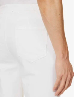 Paige Fraser Drawstring-waistband Slim-fit Stretch-woven Trousers -KOOPES Clothing Shop R04192297 ATLANTICFROST ALT05