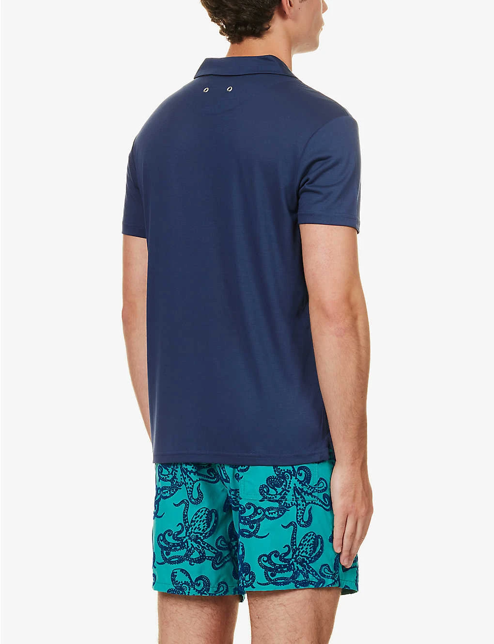 Vilebrequin Pirinol Brand-embroidered Regular-fit Jersey Polo Shirt 6 Vilebrequin Pirinol Brand-embroidered Regular-fit Jersey Polo Shirt - Image 4