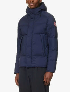 Canada Goose Armstrong Quilted Shell-down Jacket -KOOPES Clothing Shop R04195784 NAVY ALT02
