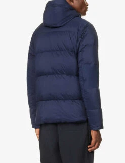 Canada Goose Armstrong Quilted Shell-down Jacket -KOOPES Clothing Shop R04195784 NAVY ALT03