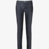 Emporio Armani Brand-plaque Straight-leg Mid-rise Stretch-denim Jeans -KOOPES Clothing Shop R04197006 DENIMBLU M