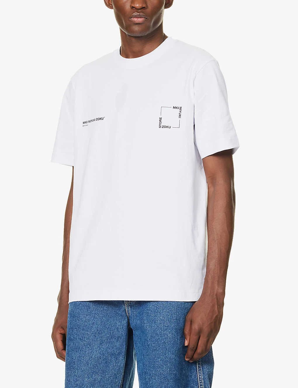 Square Logo-print Organic Cotton-jersey T-shirt 5 Square Logo-print Organic Cotton-jersey T-shirt - Image 3