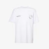 Square Logo-print Organic Cotton-jersey T-shirt -KOOPES Clothing Shop R04199955 WHITE M